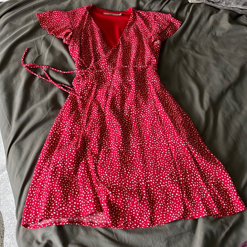 Wrap around dress